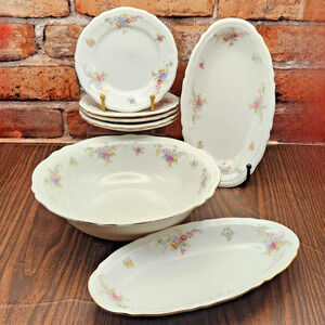 Vintage Marie Luise Bavaria Ostmark China Set – Serving Bowls & Saucers
